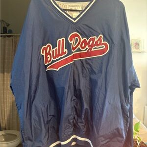 Blue Bull Dogs Pullover Jacket